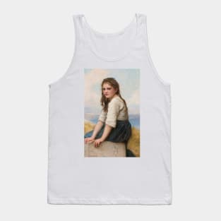 Au Bord De La Mer by William-Adolphe Bouguereau Tank Top